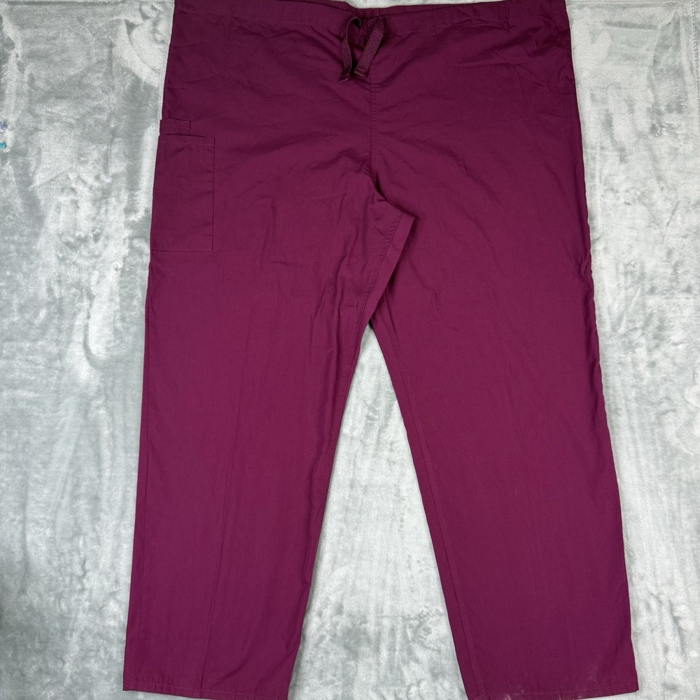 Cherokee Scrub Pants Womens 2XL Purple Nurse Medical